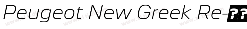 Peugeot New Greek Re字体转换 Peugeot New Greek Re字体转换